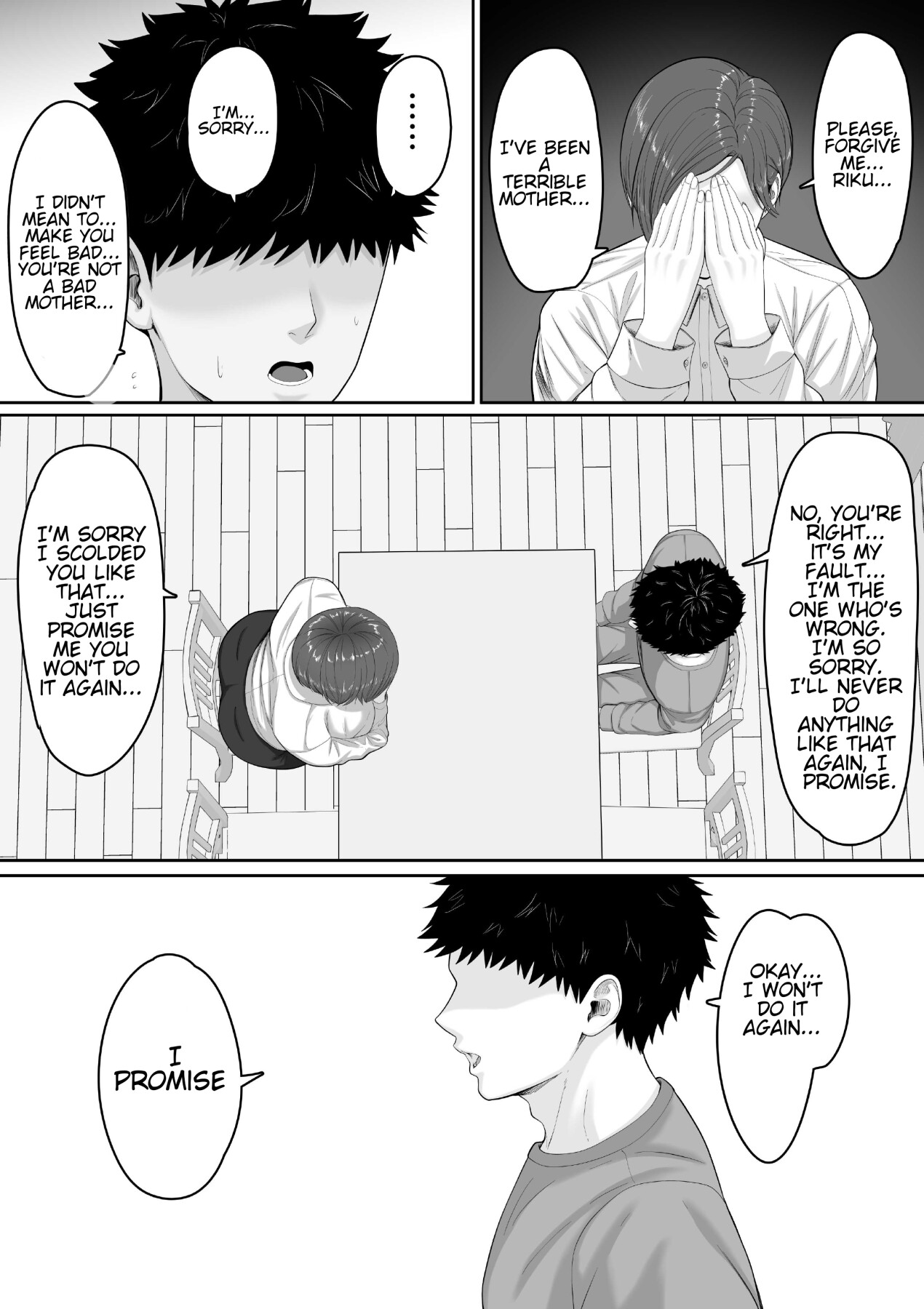 Hentai Manga Comic-The story of how my seriously huge-breasted police sergeant mom milked my dick with her pussy.-Read-8